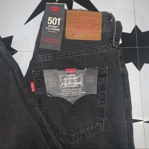 BRAND NEW LEVIS 501 BLACK JEANS